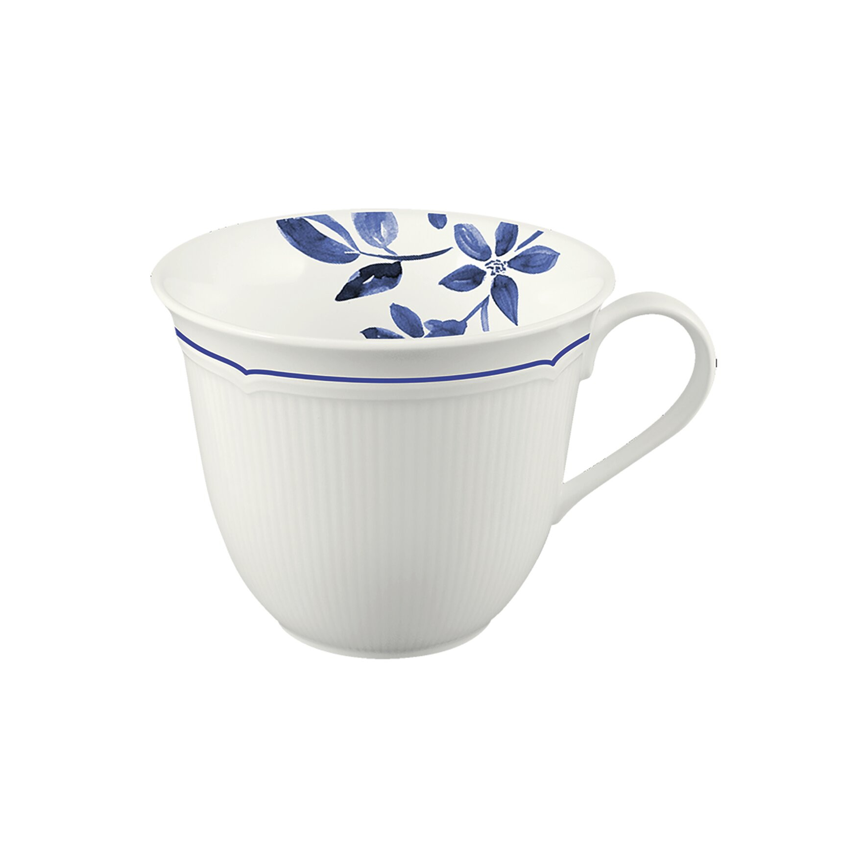 Floral Charm, Tasse mit Relief ø 98 mm / 0,30 l blue